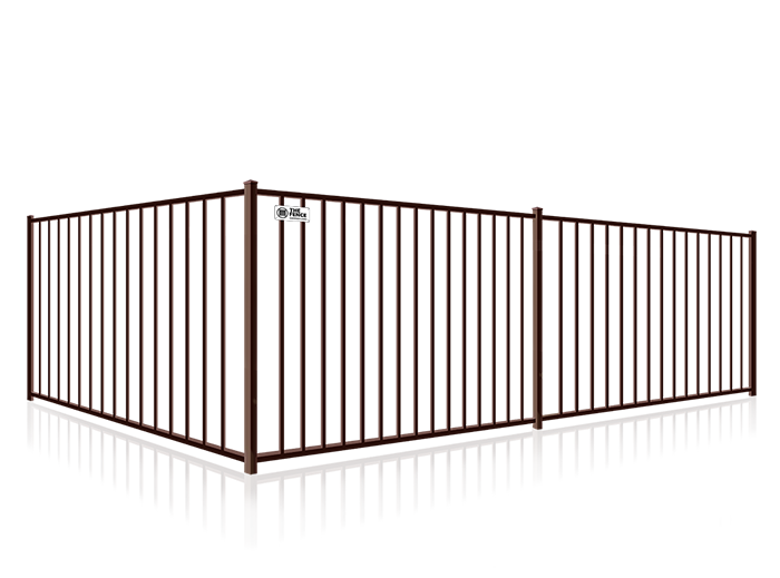 Residential Aluminum Fence - Salt Lake City