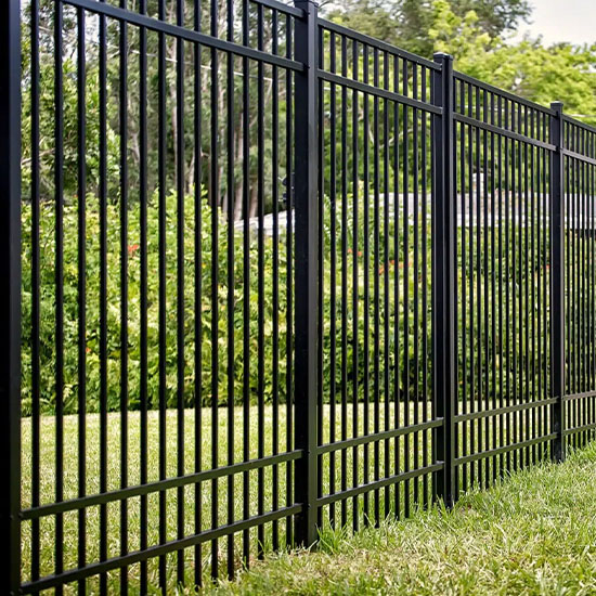 Aluminum fence installation company in Salt Lake City