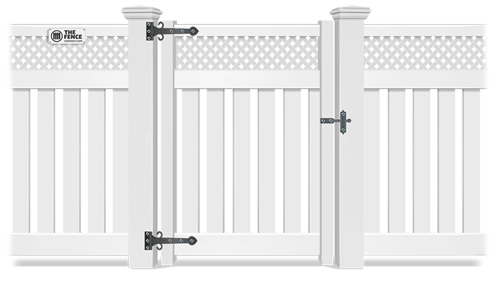 Custom residential vinyl gate Contractor in Salt Lake City