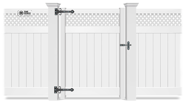 Custom residential vinyl gate Contractor in Salt Lake City