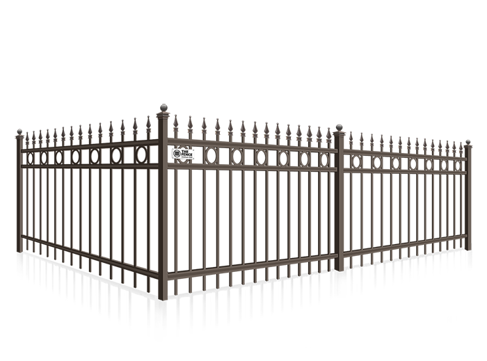 Commercial Ornamental Iron Fence - Salt Lake City