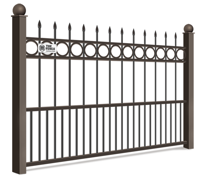 Ornamental iron fencing features popular with Salt Lake City homeowners