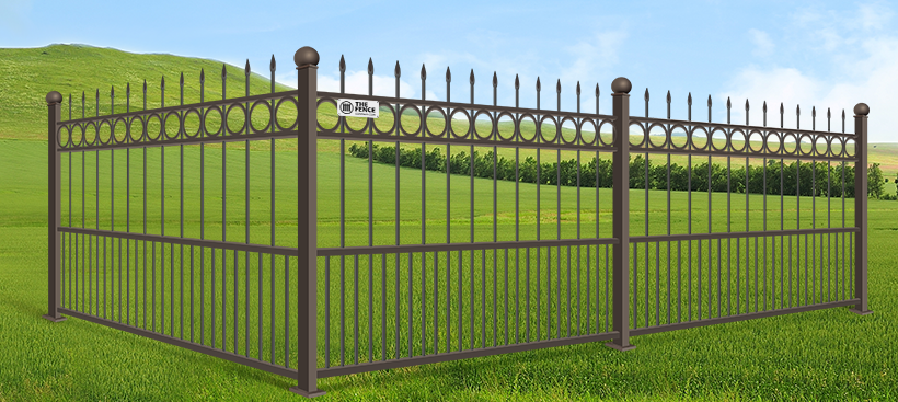 Ornamental Iron Pool Fencing in Salt Lake City