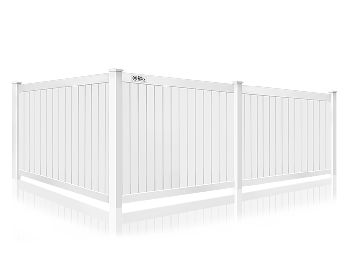 Residential Vinyl Fence - Salt Lake City