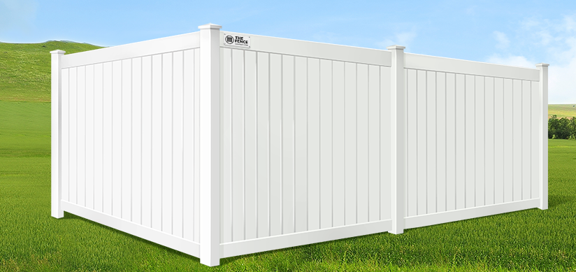 Vinyl Privacy Fencing in Salt Lake City Utah