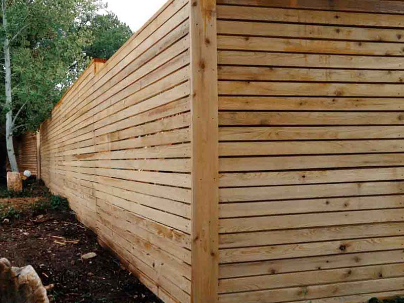 Salt Lake City Wood fence installation company