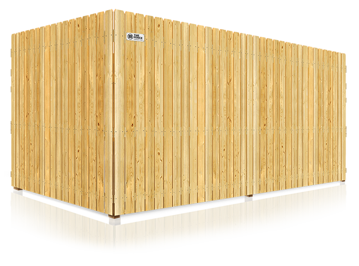 Commercial Wood Fence - Salt Lake City