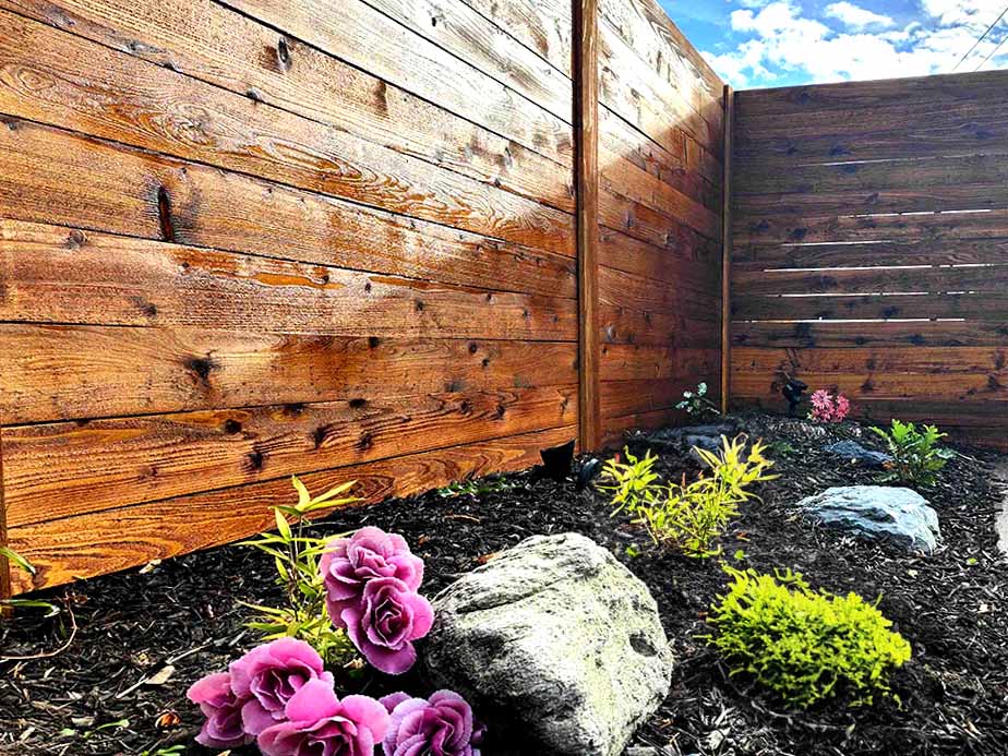wood fence Millcreek Utah